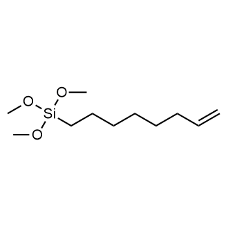 Trimethoxy(oct-7-en-1-yl)silane Chemische Struktur