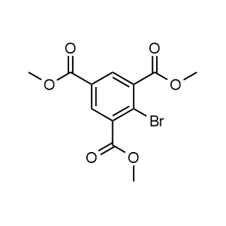 Trimethyl 2-bromobenzene-1,3,5-tricarboxylate Chemical Structure