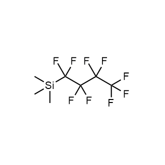 Trimethyl(nonafluorobutyl)silane Chemical Structure