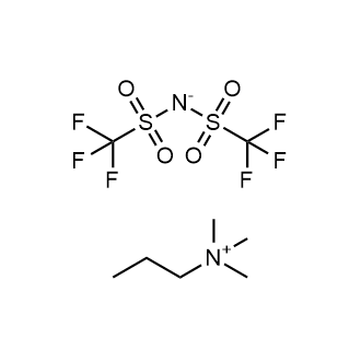 Trimethylpropylammonium Bis(trifluoromethanesulfonyl)imide Chemical Structure