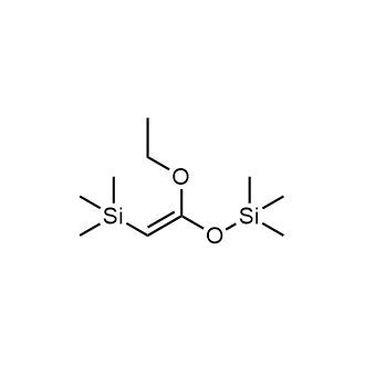 Trimethylsilylketene Ethyl Trimethylsilyl Acetal (mixture of isomers) Chemical Structure