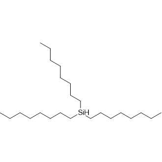 Trioctylsilane Chemical Structure