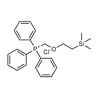 Triphenyl((2-(trimethylsilyl)ethoxy)methyl)phosphonium chloride Chemical Structure