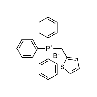 Triphenyl(2-thienylmethyl)-phosphonium Bromide Chemical Structure