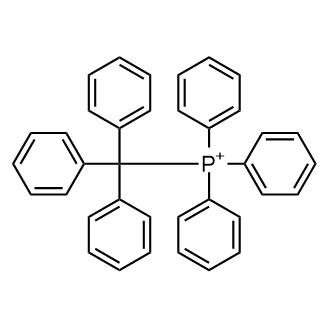 Triphenyl(trityl)phosphonium التركيب الكيميائي