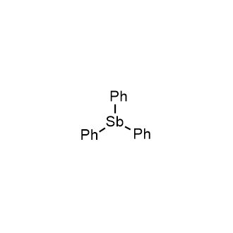 Triphenylantimony Chemical Structure