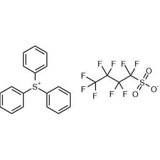 Triphenylsulfonium perfluoro-1-butanesufonate التركيب الكيميائي