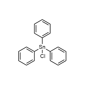 Triphenyltin chloride 化学構造