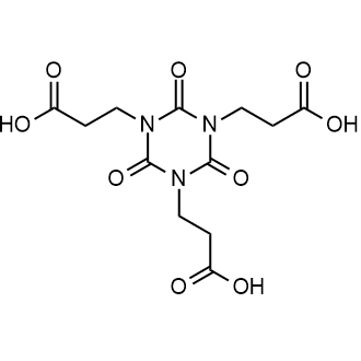 Tris(2-carboxyethyl) isocyanurate Chemical Structure