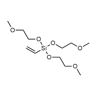 Tris(2-methoxyethoxy)(vinyl)silane Chemical Structure