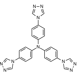 Tris(4-(4H-1,2,4-triazol-4-yl)phenyl)amine Chemical Structure