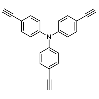 Tris(4-ethynylphenyl)amine Chemical Structure