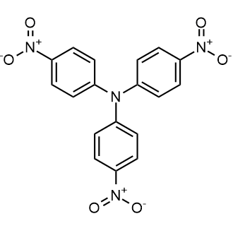 Tris(4-nitrophenyl)amine 化学構造