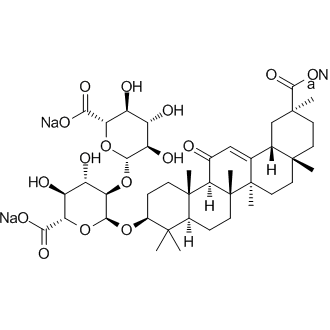 Trisodium Glycyrrhizinate Chemical Structure