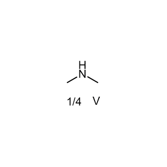 Vanadium tetrakis(dimethylamide) Chemische Struktur