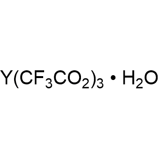 Yttrium(III) trifluoroacetate hydrate 99% Chemical Structure