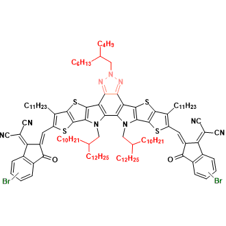 Z(BO)-DT-2Br 化学構造