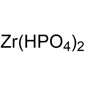 Zirconium(IV) hydrogenphosphate 化学構造