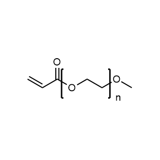 α-(1-Oxo-2-propen-1-yl)-ω-methoxy-poly(oxy-1,2-ethanediyl) Chemical Structure