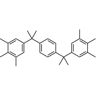 α,α′-Bis(4-hydroxy-3,5-dimethylphenyl)-1,4-diisopropylbenzene Chemical Structure