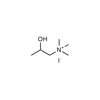 β-Methylcholine Iodide Chemische Struktur