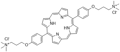 Exeporfinium chloride Chemical Structure