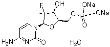 Gemcitabine monophosphate disodium salt Chemical Structure