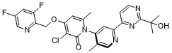 Zunsemetinib M-atropisomer 化学構造