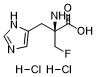 (S)-alpha-Fluoromethylhistidine HCl Chemical Structure