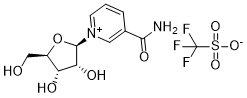 Nicotinamide Riboside Triflate Chemical Structure