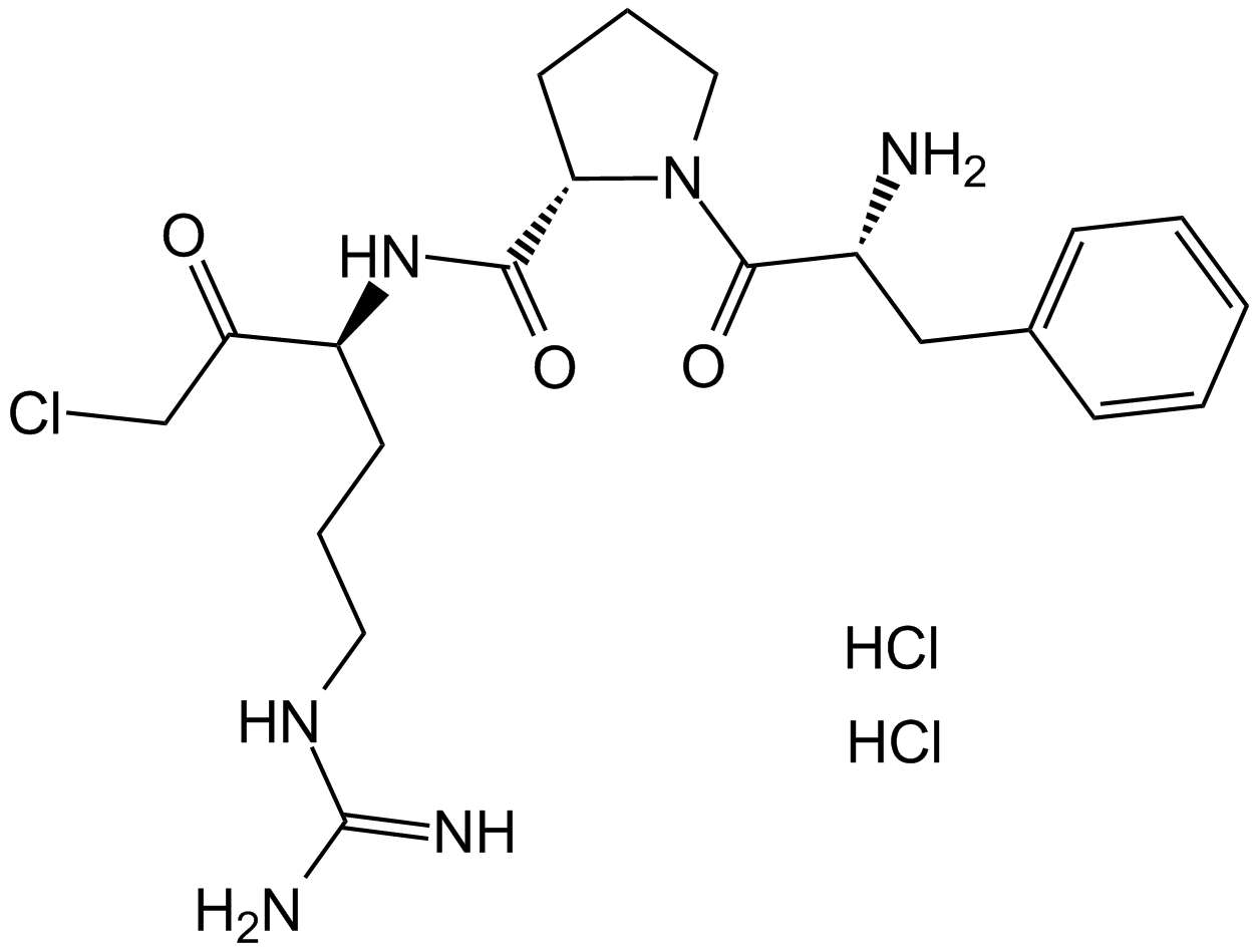 PPACK Dihydrochloride التركيب الكيميائي
