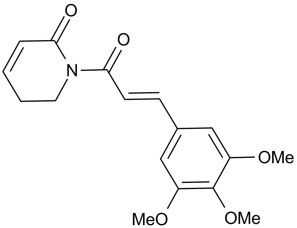 Piperlongumine التركيب الكيميائي