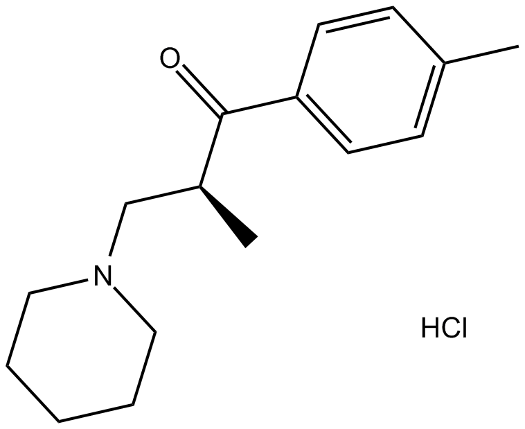 Tolperisone HCl  Chemical Structure