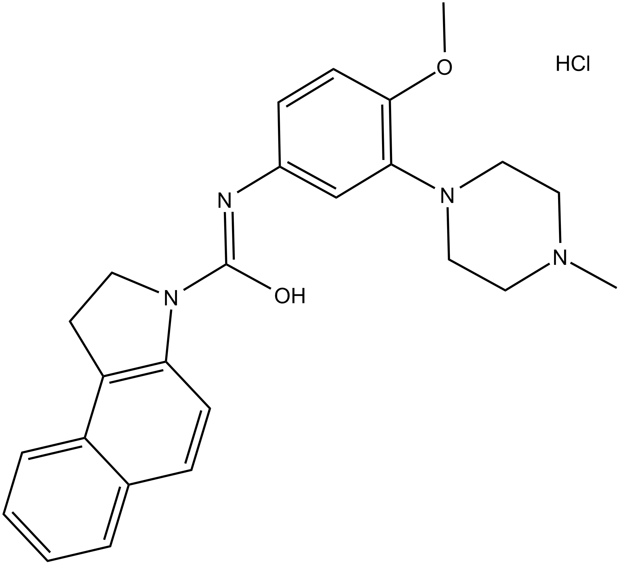 S 32212 hydrochloride Chemical Structure