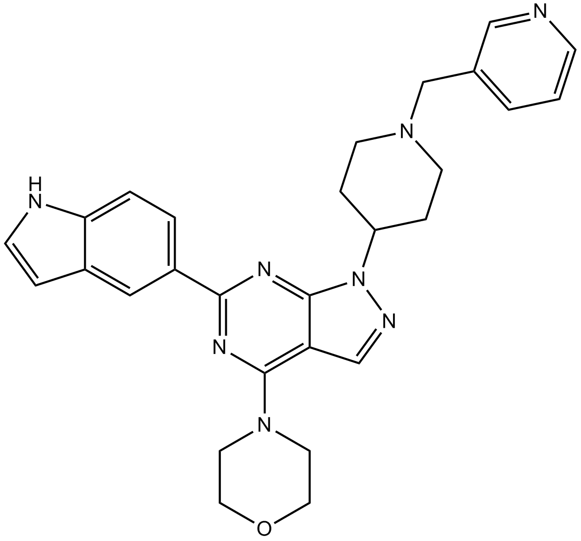 WAY-600 Chemische Struktur