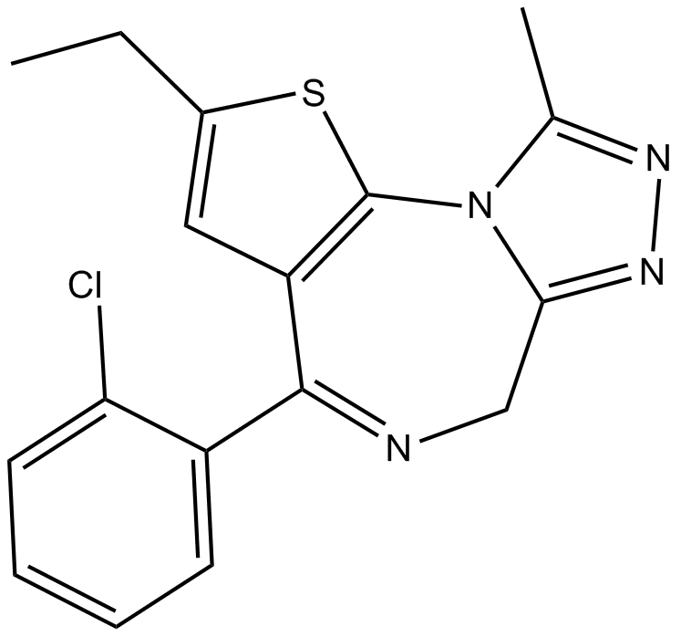 Etizolam Chemische Struktur