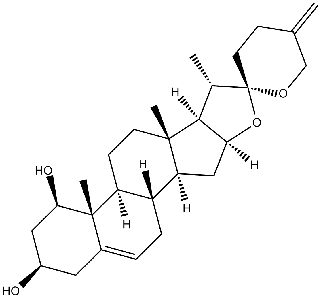 Neoruscogenin 化学構造