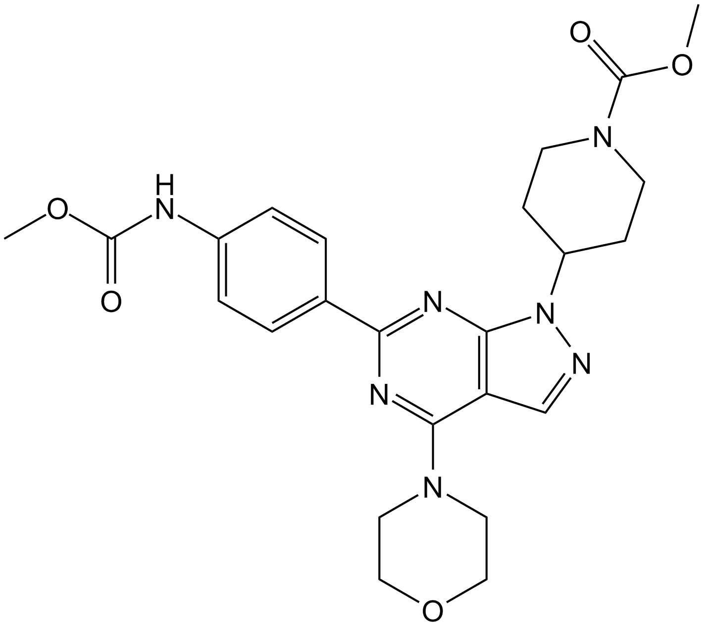 WYE-354 化学構造