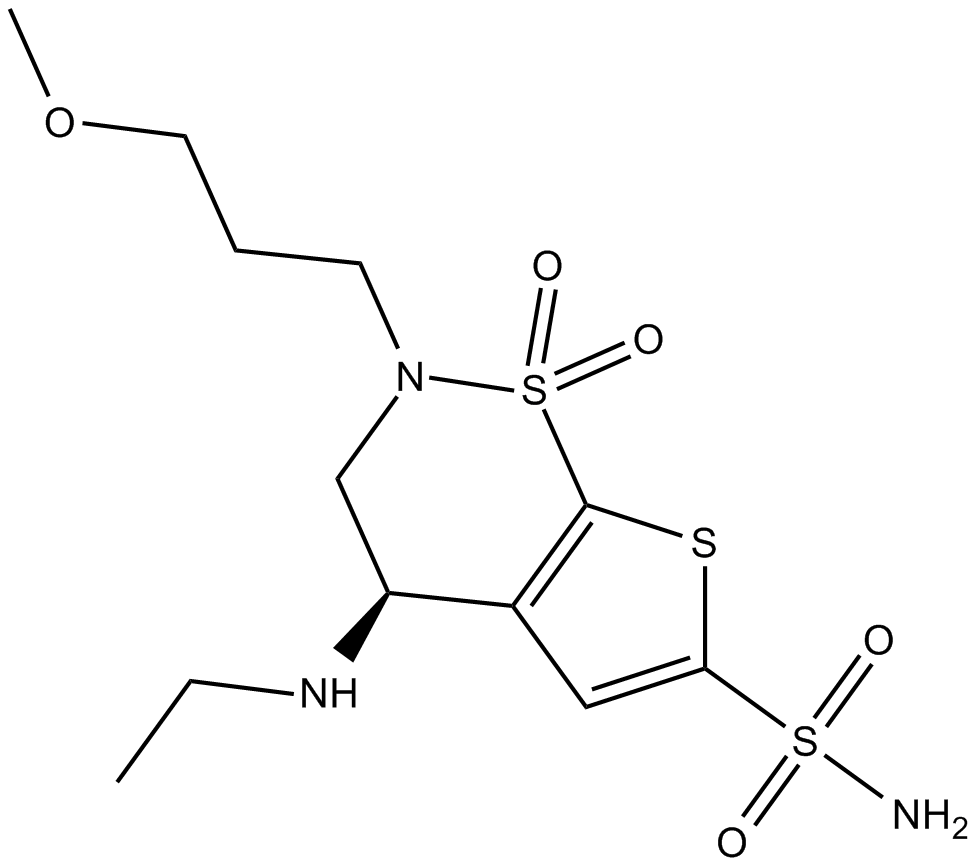 Brinzolamide التركيب الكيميائي