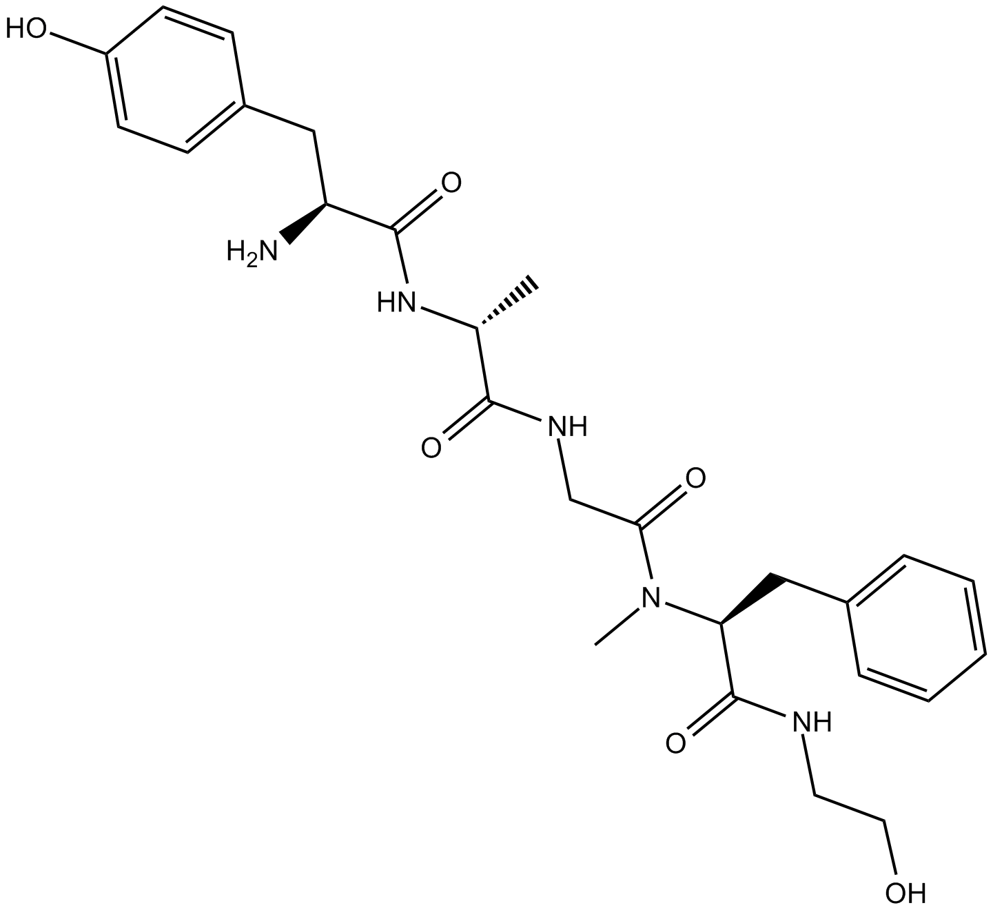 DAMGO  Chemical Structure