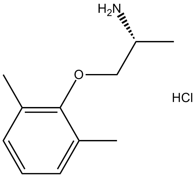 Mexiletine HCl Chemical Structure