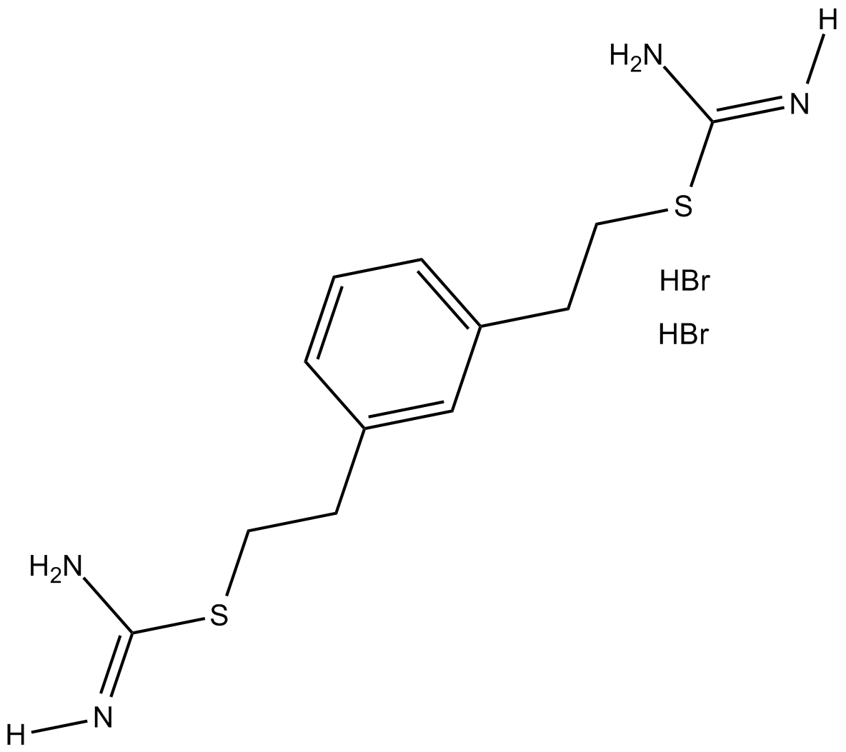 1,3-PBIT (dihydrobromide) 化学構造