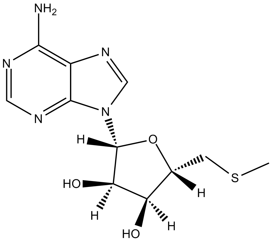 Methylthioadenosine  Chemical Structure