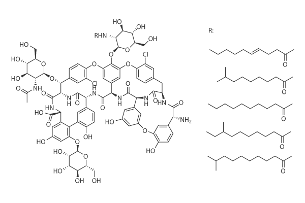 Teicoplanin Chemical Structure