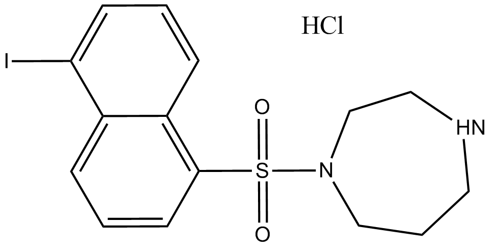 ML-7 hydrochloride 化学構造