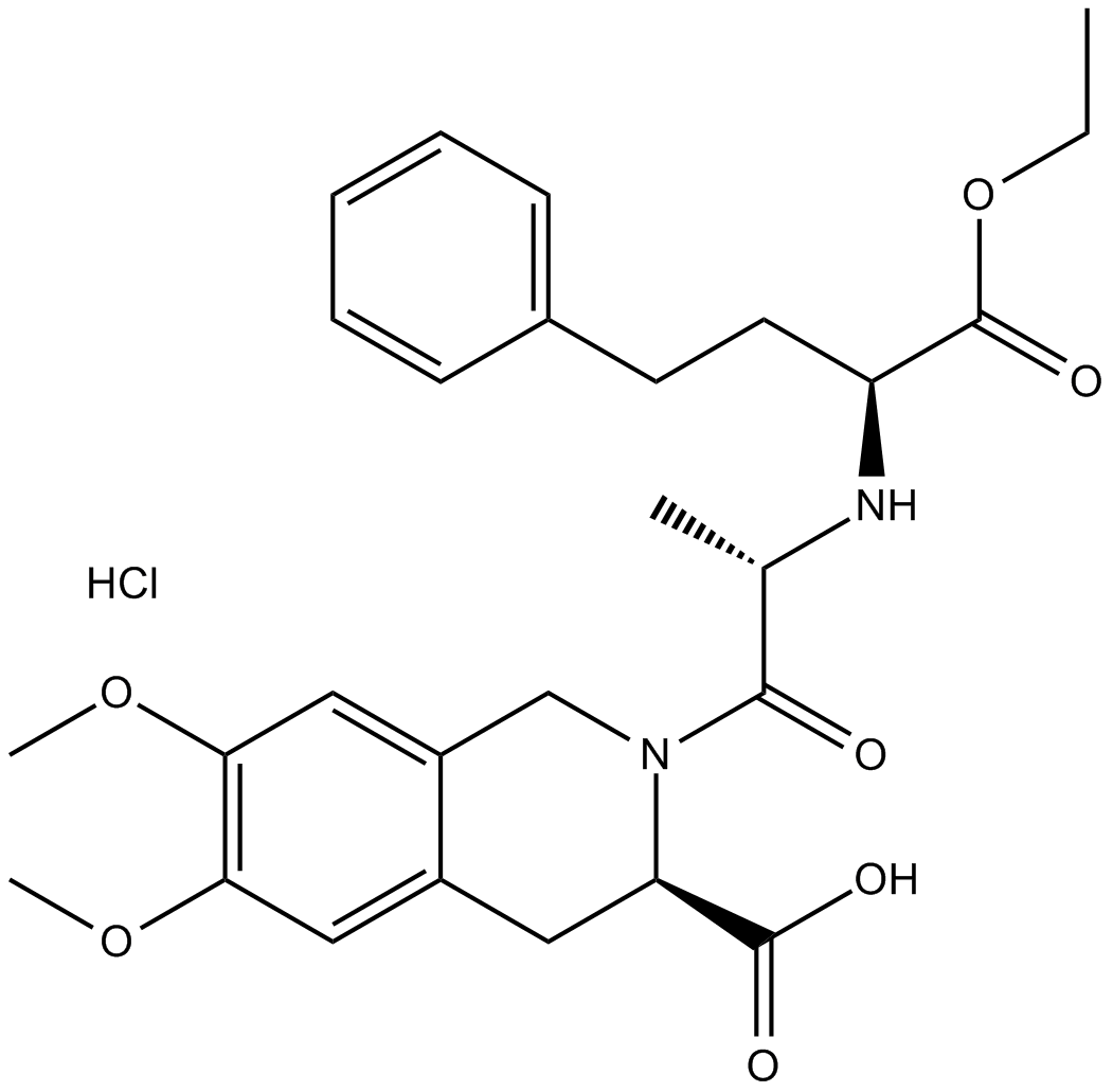 Moexipril HCl  Chemical Structure