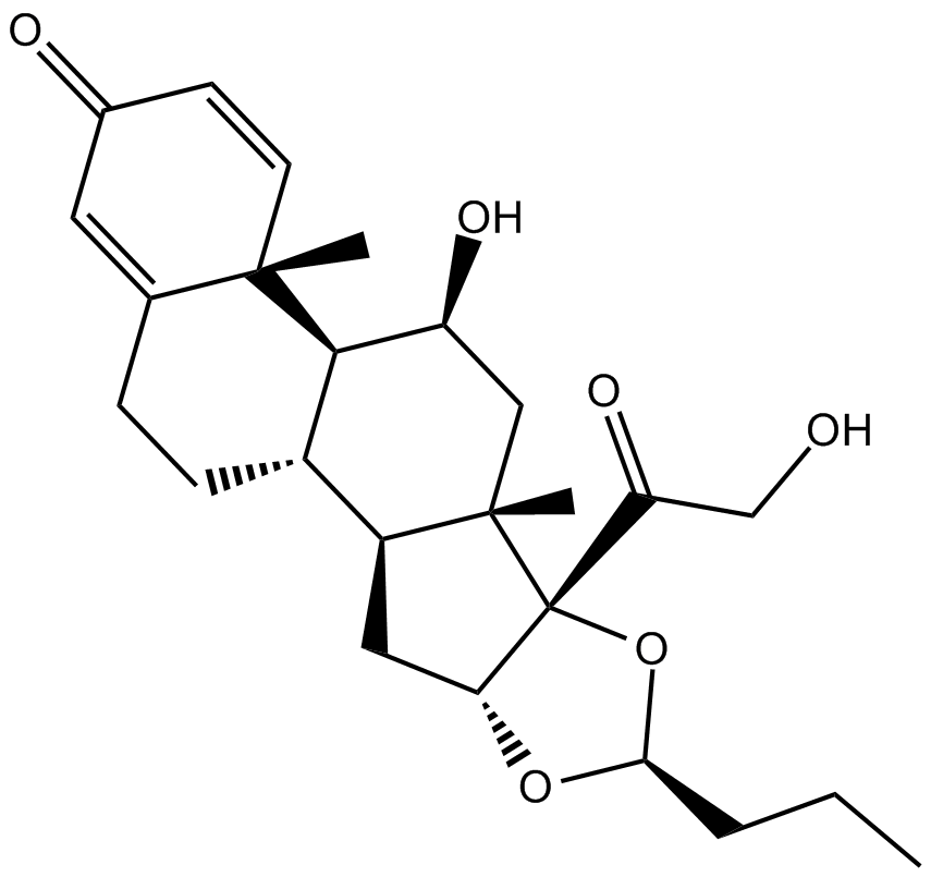 Budesonide Chemical Structure