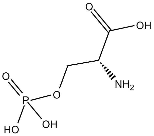 O-Phospho-D-Serine 化学構造
