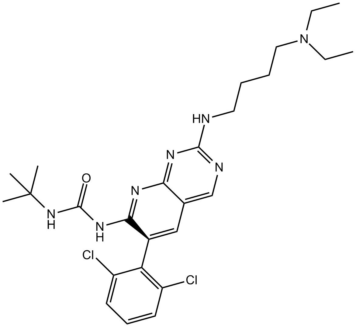 PD 161570 Chemical Structure