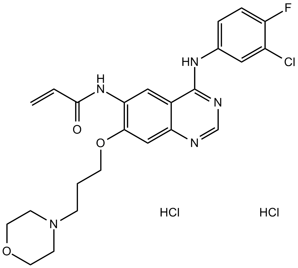 Canertinib dihydrochloride Chemische Struktur